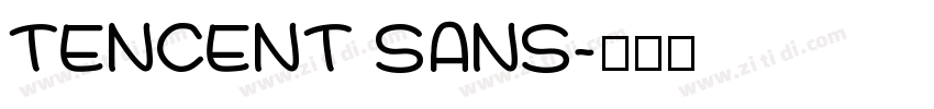 TENCENT SANS字体转换